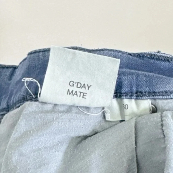 Rollas' Rollies Slim Rolled Dark Wash Blue Skinny Jeans - Picture 10 of 16